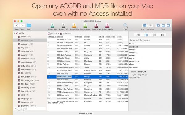 ACCDB MDB Explorer 2.4.7 for Mac Crack Free Download Full